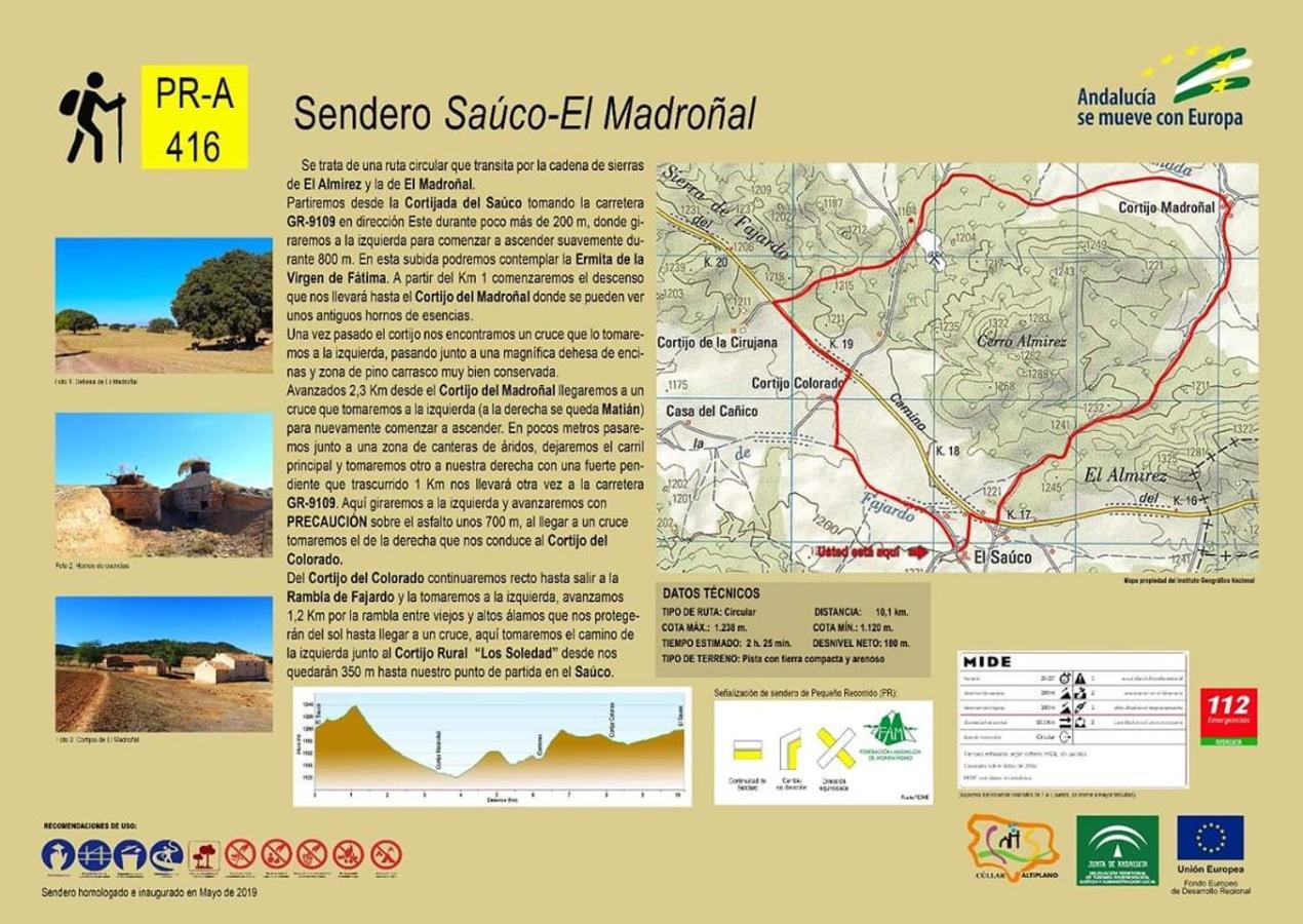 Cortijo Los Soledad El Sauco Exterior foto